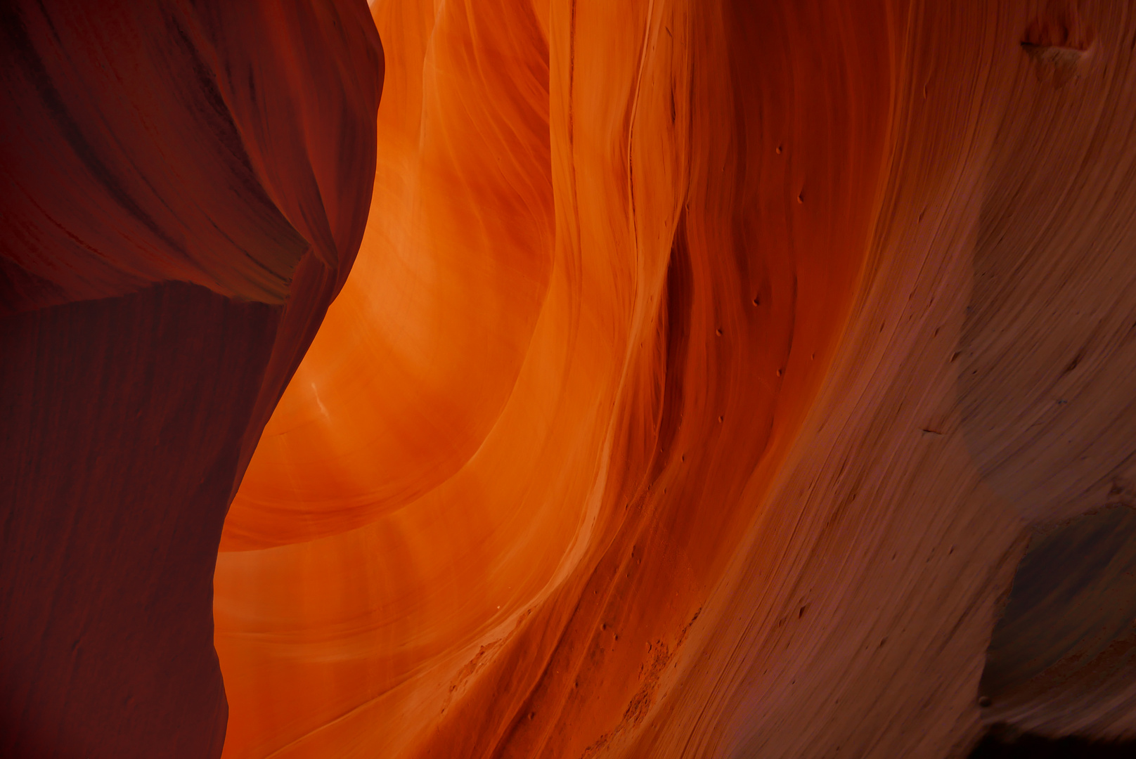 The shining Antelope Canyon