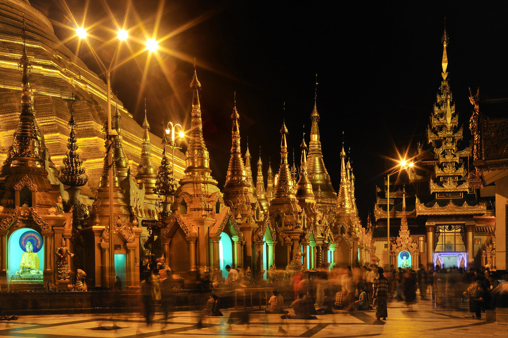 The Shwedagon Pagoda