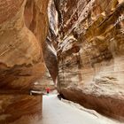 the Siq, door to ancient Petra