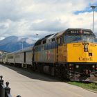 The Skeena in Jasper kurz vor der Abfahrt nach Prince George