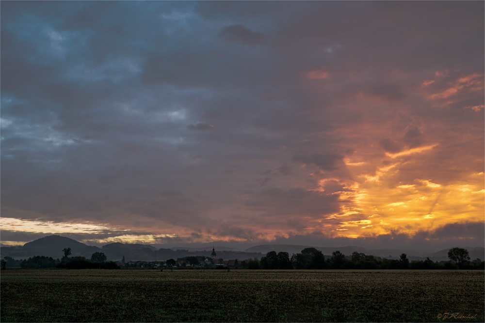 The sky burns II