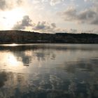 the sky in kefalonia sea