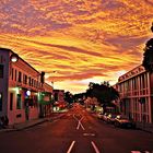 The Sky is burning over Napier