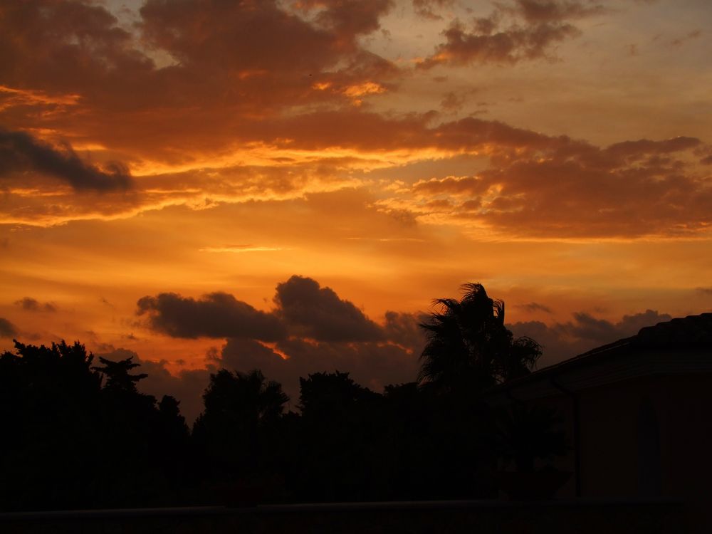 The sky on Sardinia