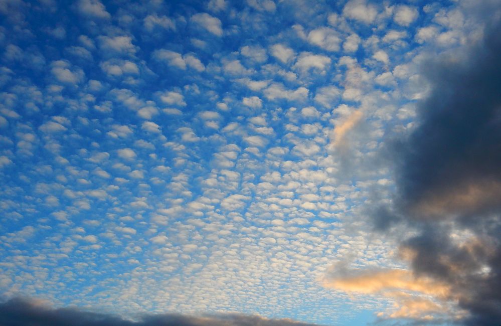 The sky over the Netherlands