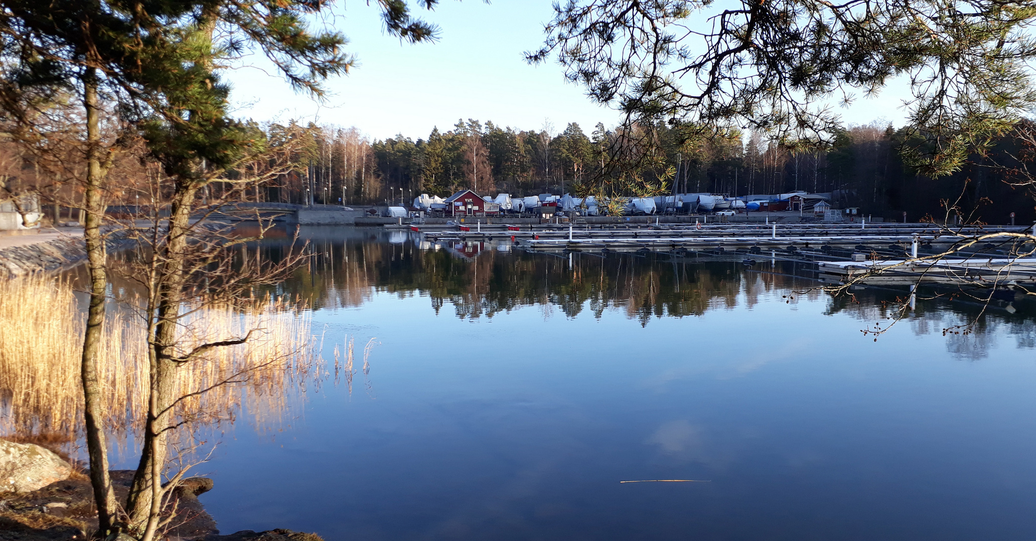 The small boat harbour