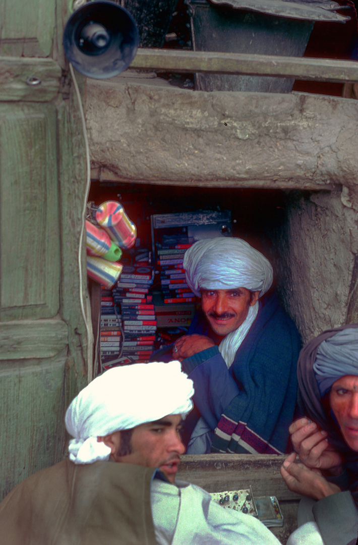 The smallest music shop in Herat