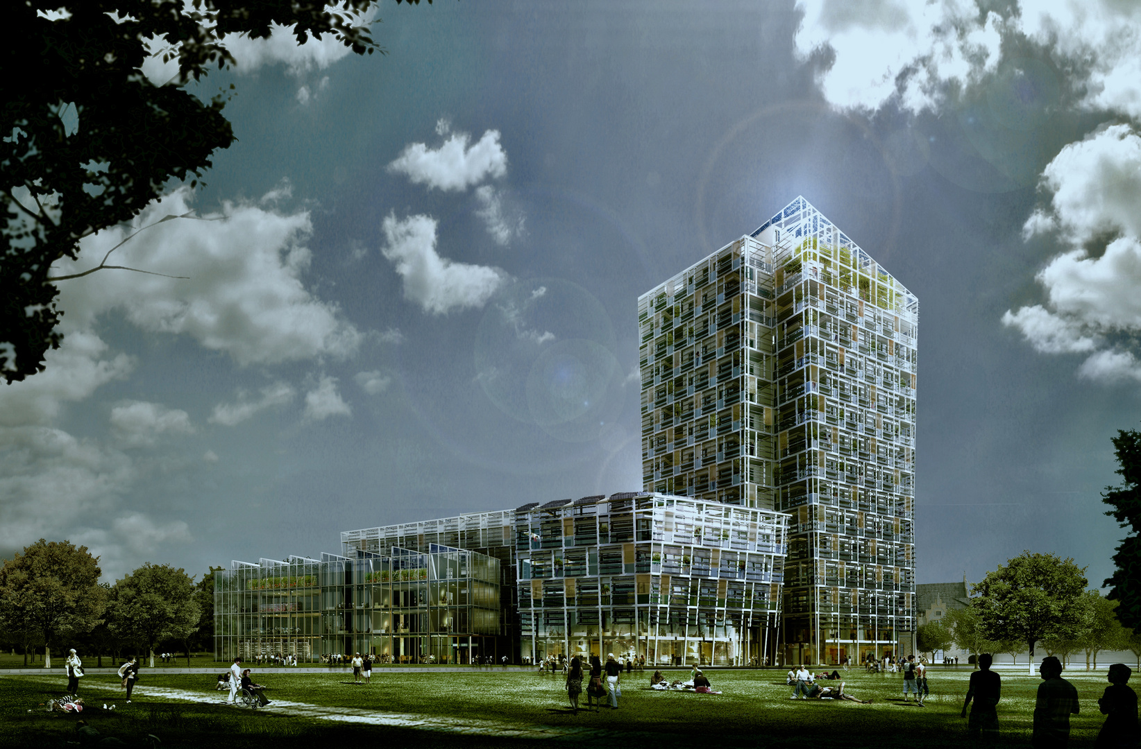 The Smart Green Tower by Frey Architects