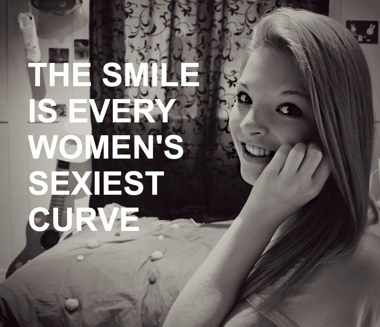 The smile is every women's sexiest curve !