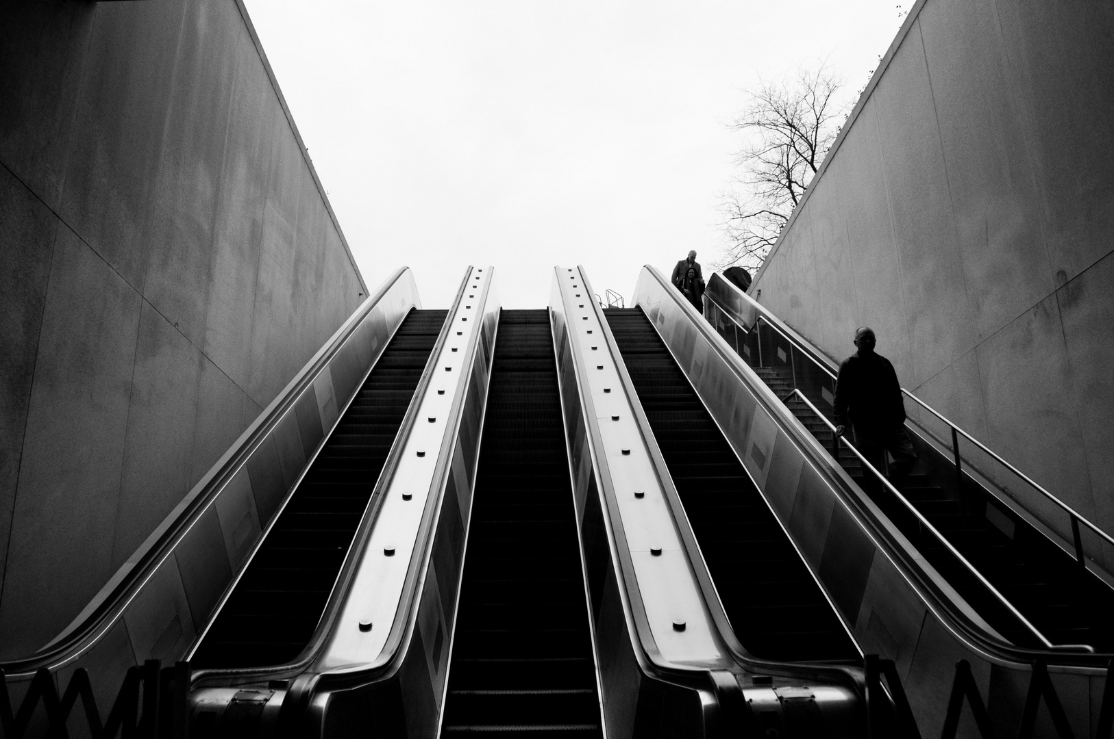 The Smithsonian Escalator