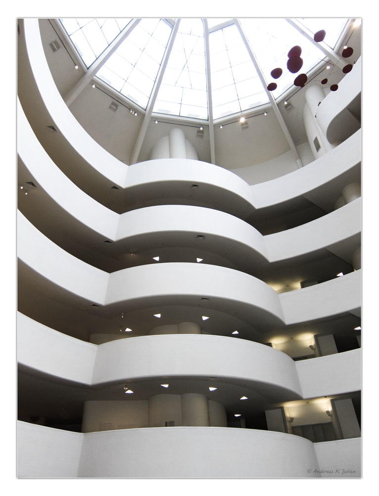 ... the Solomon R Guggenheim Museum III ...