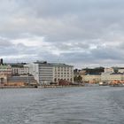 The south harbor from the ferry of Suomenlinna