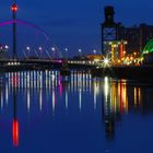 The Squinty Bridge in Glasgow.