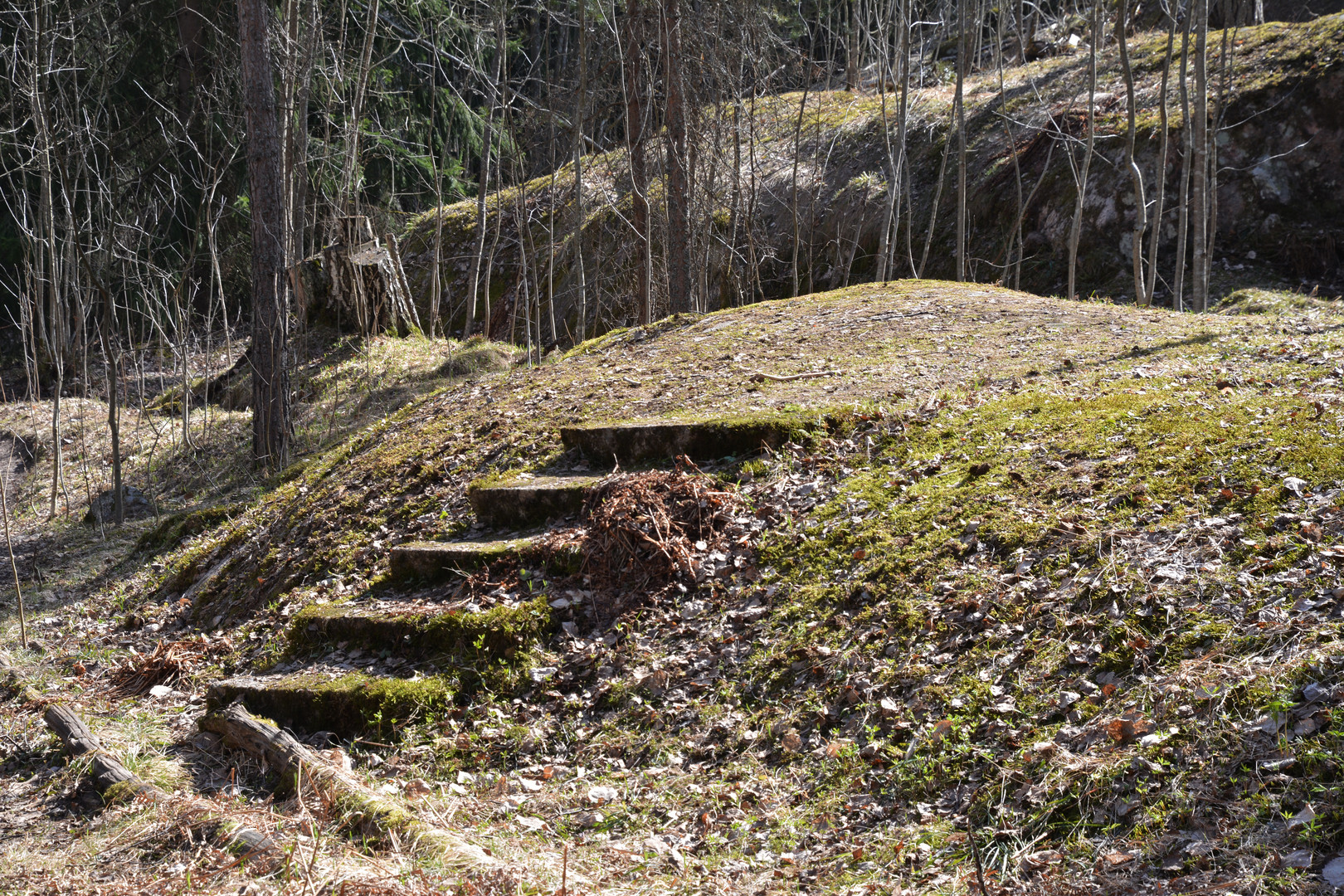 The stair case to nowhere