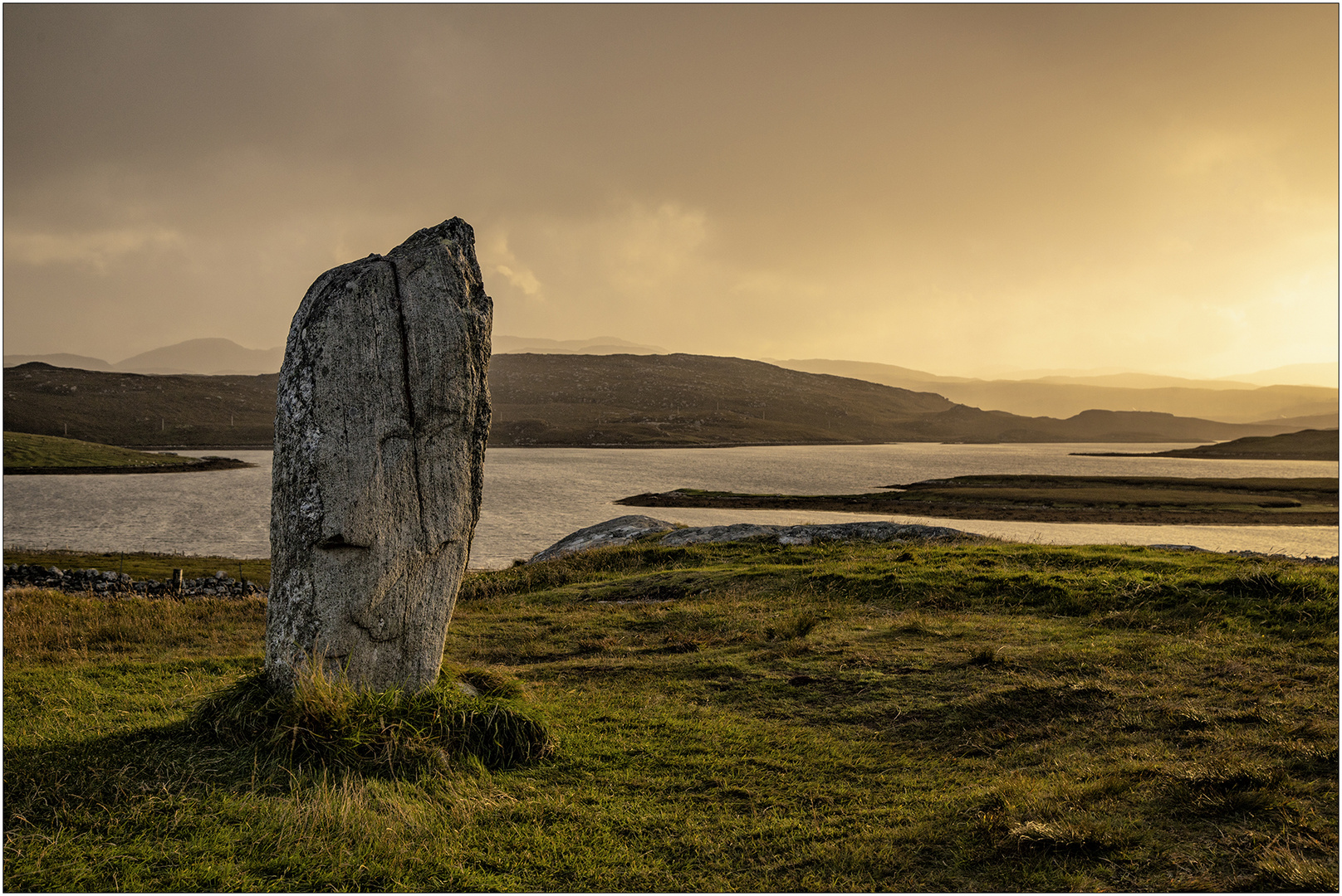 The Standing Stone of Callanish - smiling