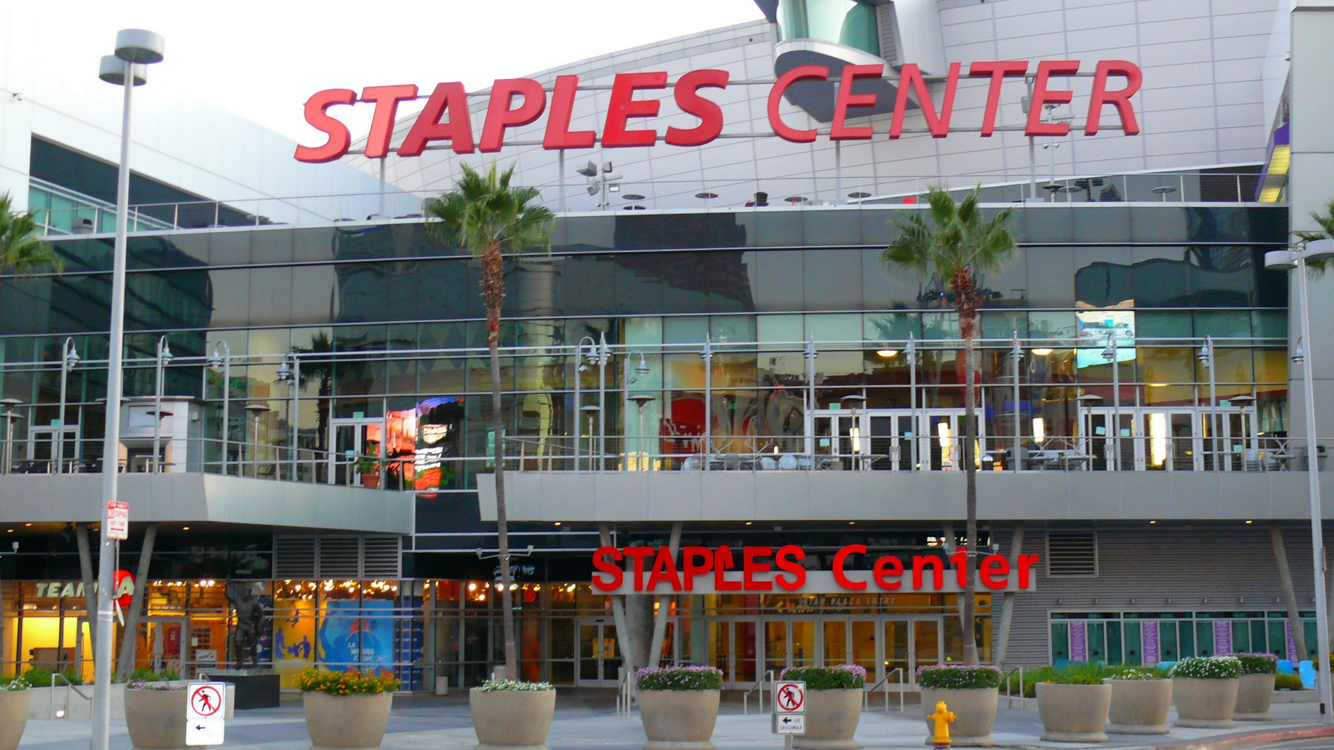 The Staples Center