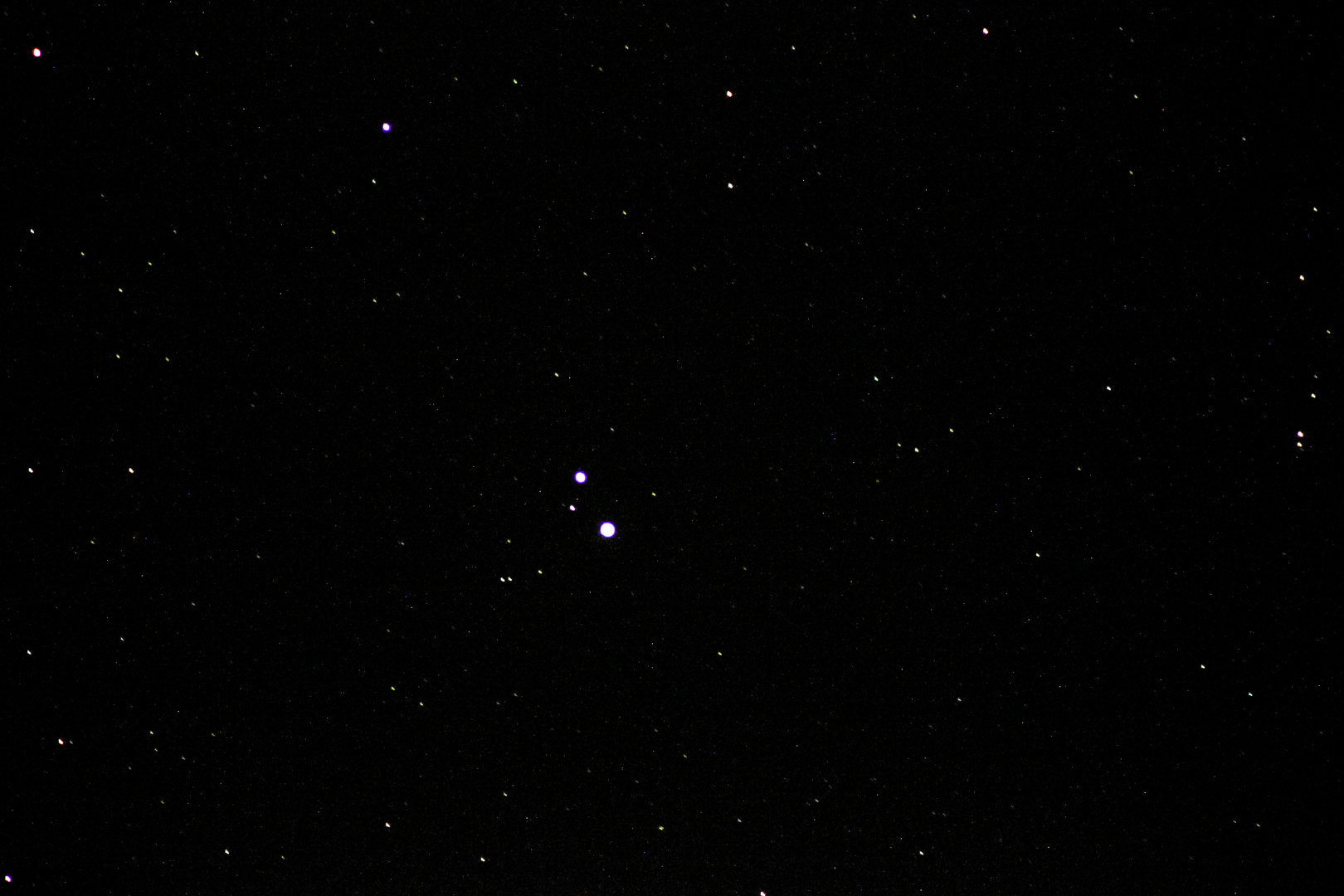 The stars Mizar and Alcor