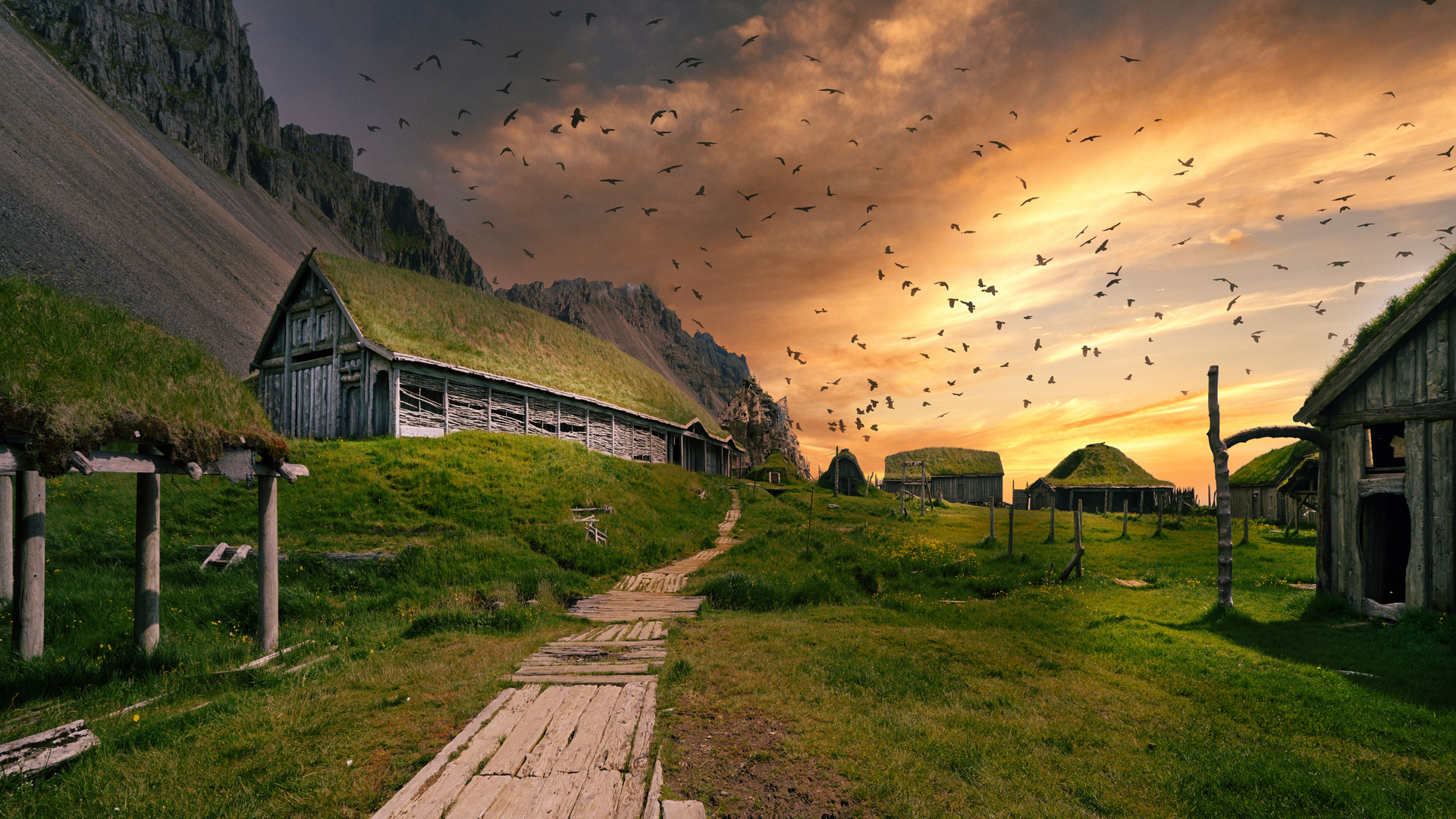 The Stokksnes Iceland Viking Village