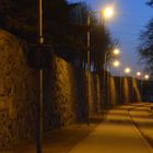 The stonewall of Hietaniemi semetery