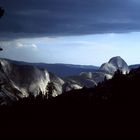 The storm is moving in on Yosemite