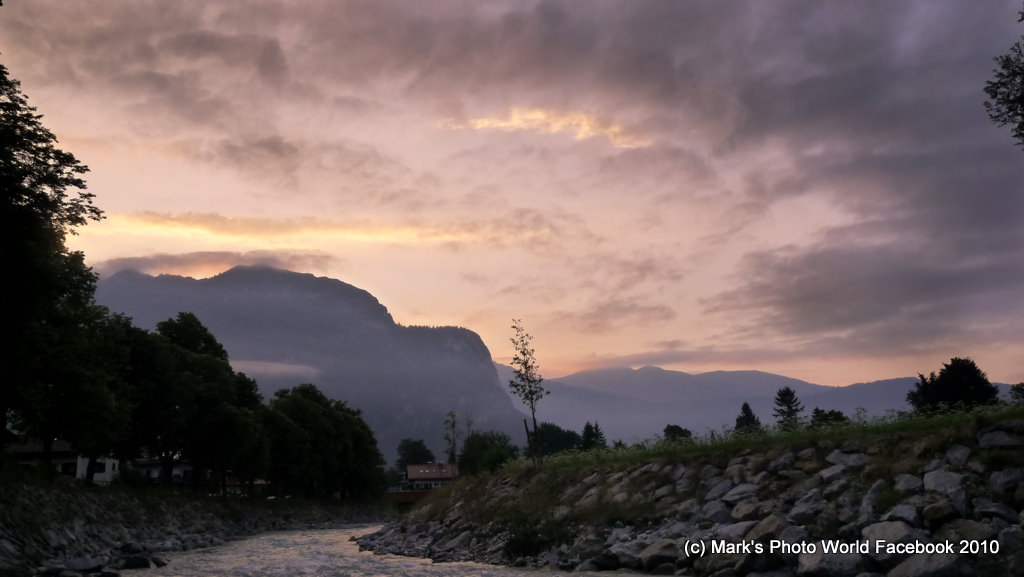 The streams of Garmisch