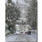 the street before our home in Wuppertal-Hammerstein