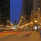 The Streets of Chicago by Night