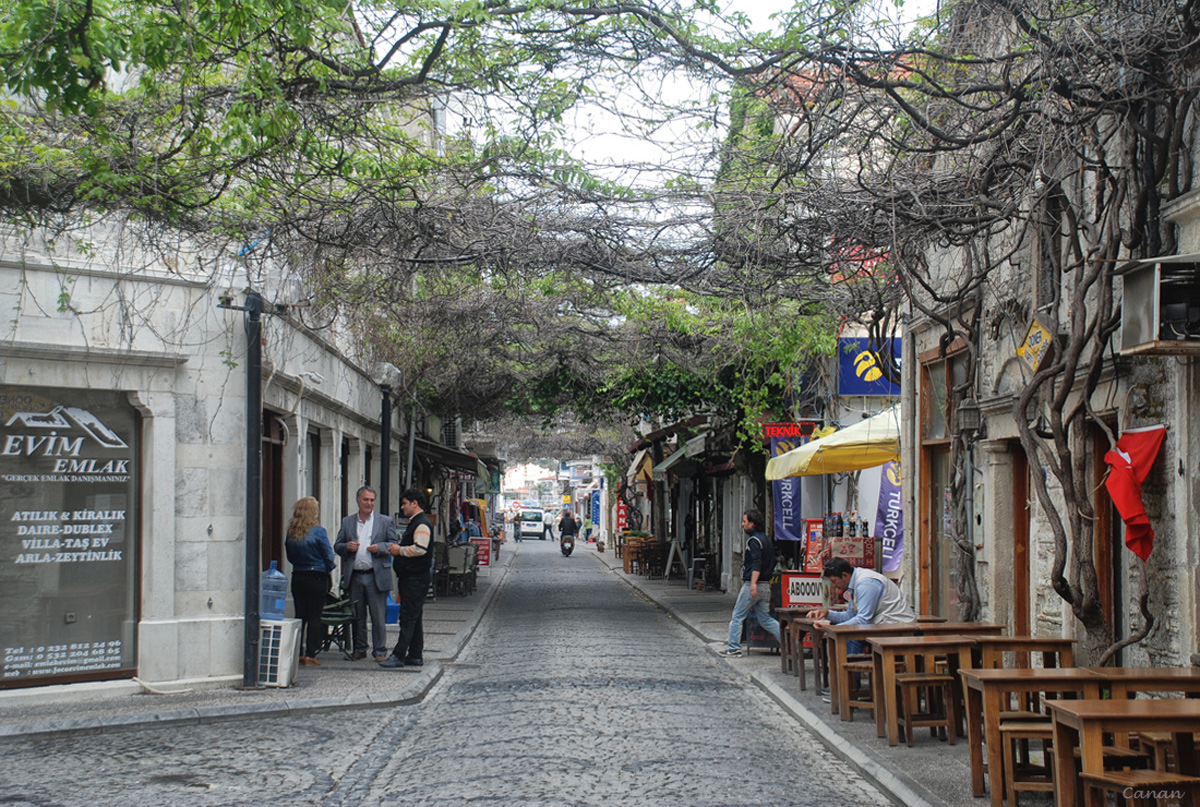 The streets of Foca