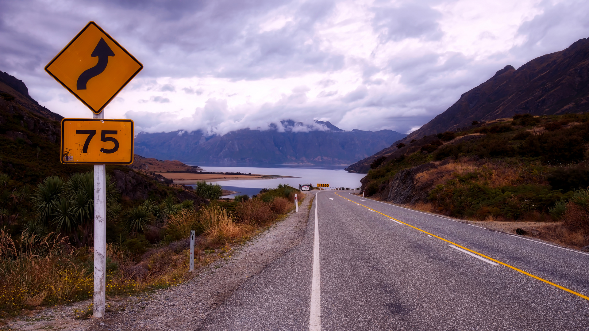 The streets of New Zealand