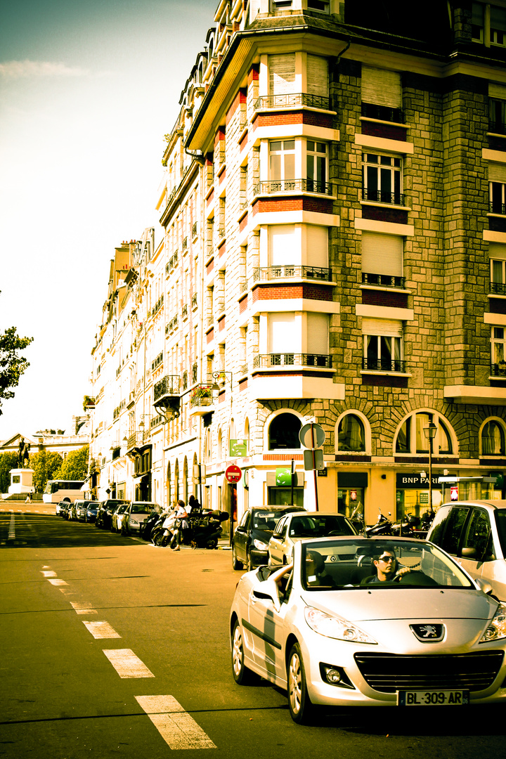 The streets of Paris