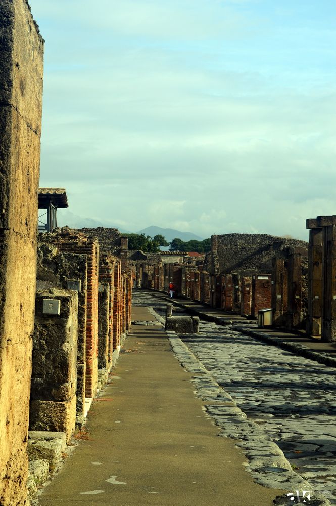 The Streets of Pompeji