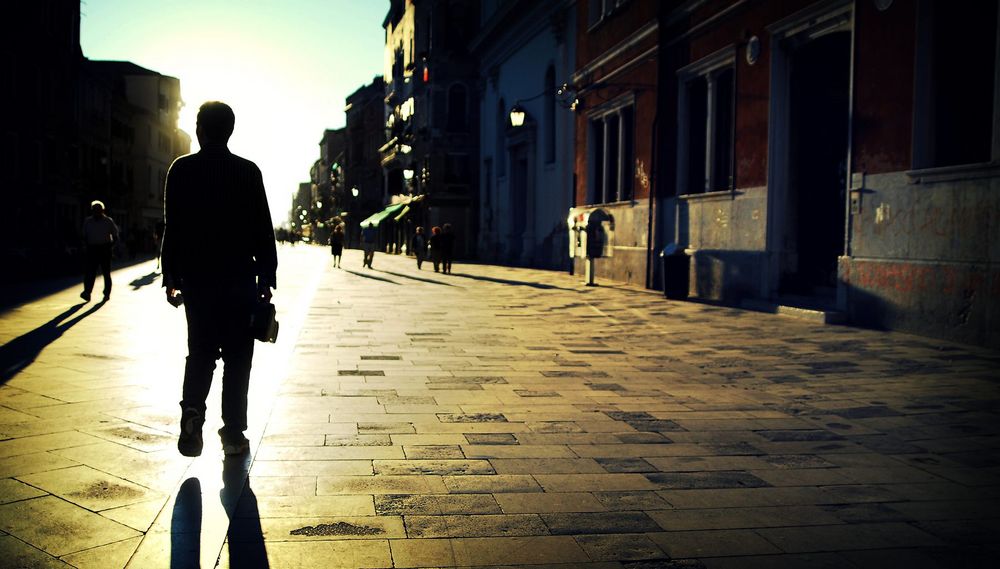 The streets of Venezia