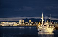 The sun and the ship, Reykjavik