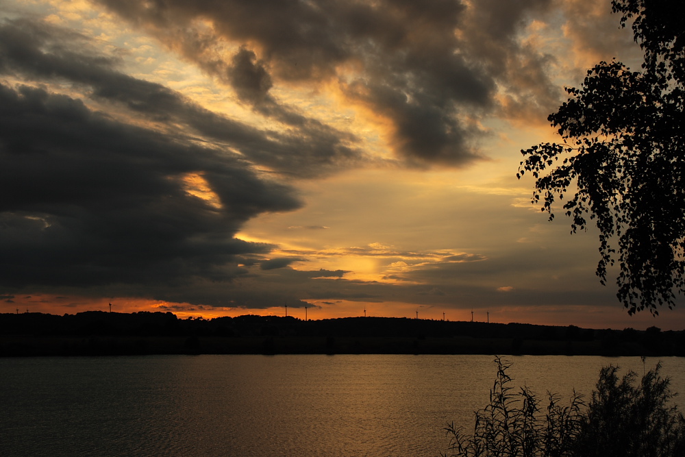 The Sun behind clouds