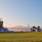 the sun goes down @ crissy field