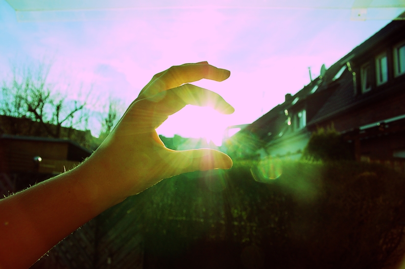 the sun in your hands