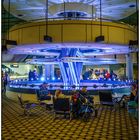 The sun machine is coming down! Dining area at the ICC Berlin