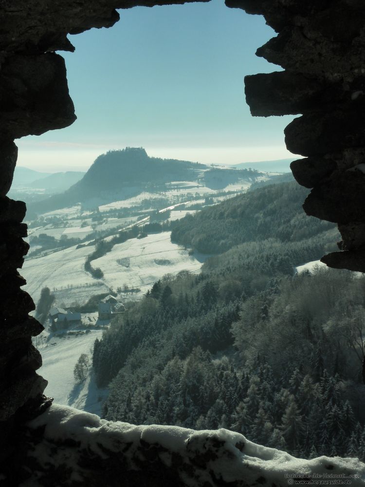 The sunny side of life.... am 2.Weihnachtstag 2010 auf dem Hohenkrähen....tolle Aussicht inklusive..