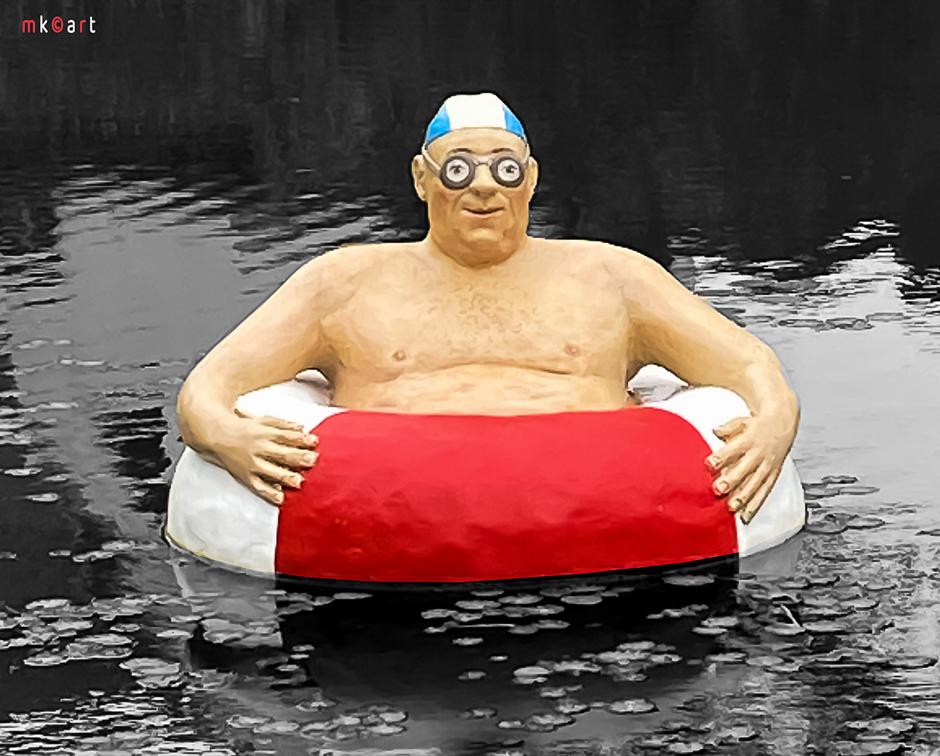 the swimming Paul