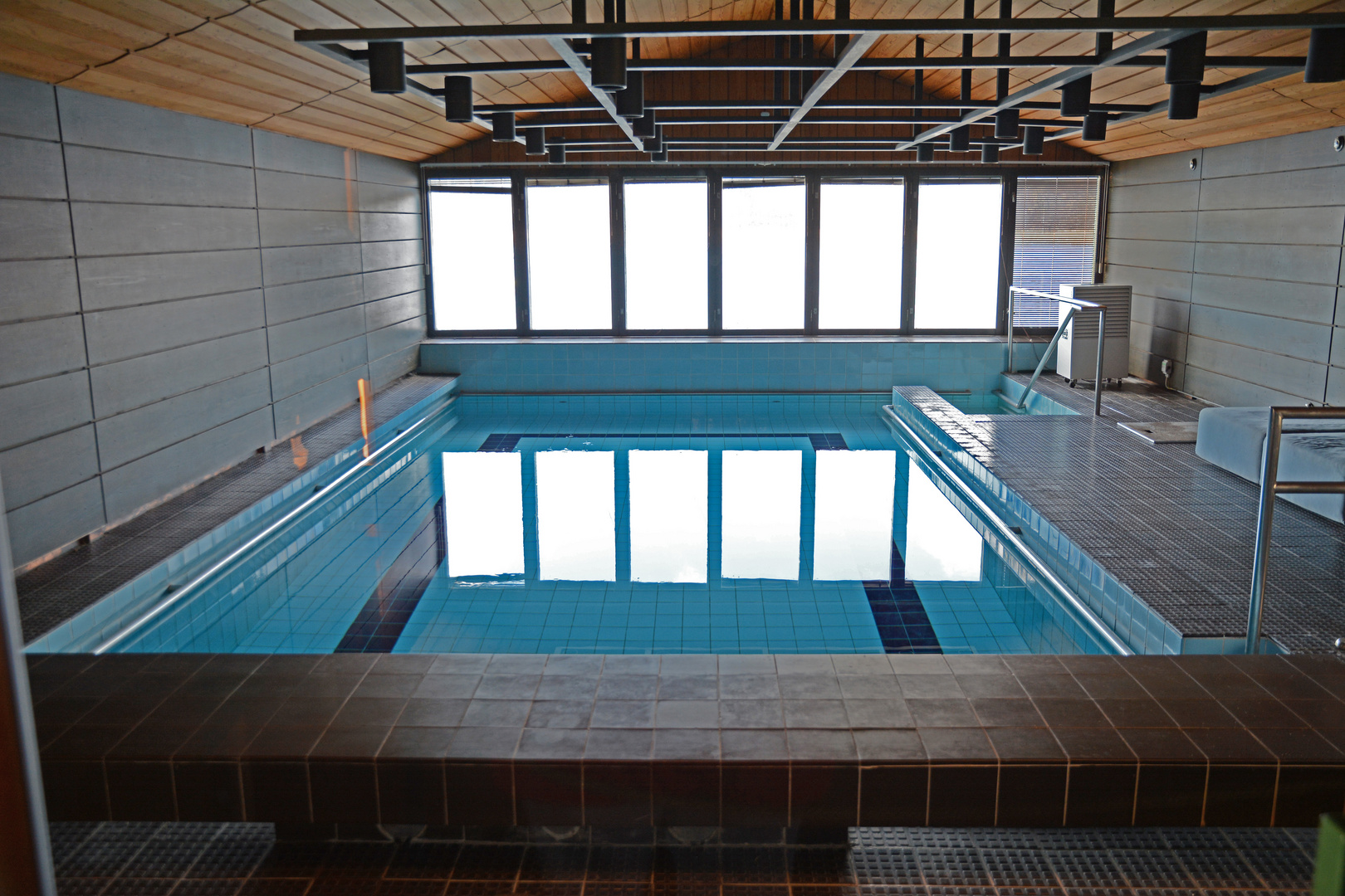 The swimming pool of museum Tamminiemi sauna