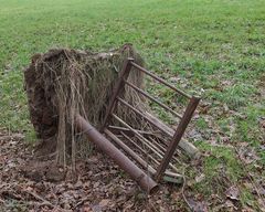 The swing gate without a path