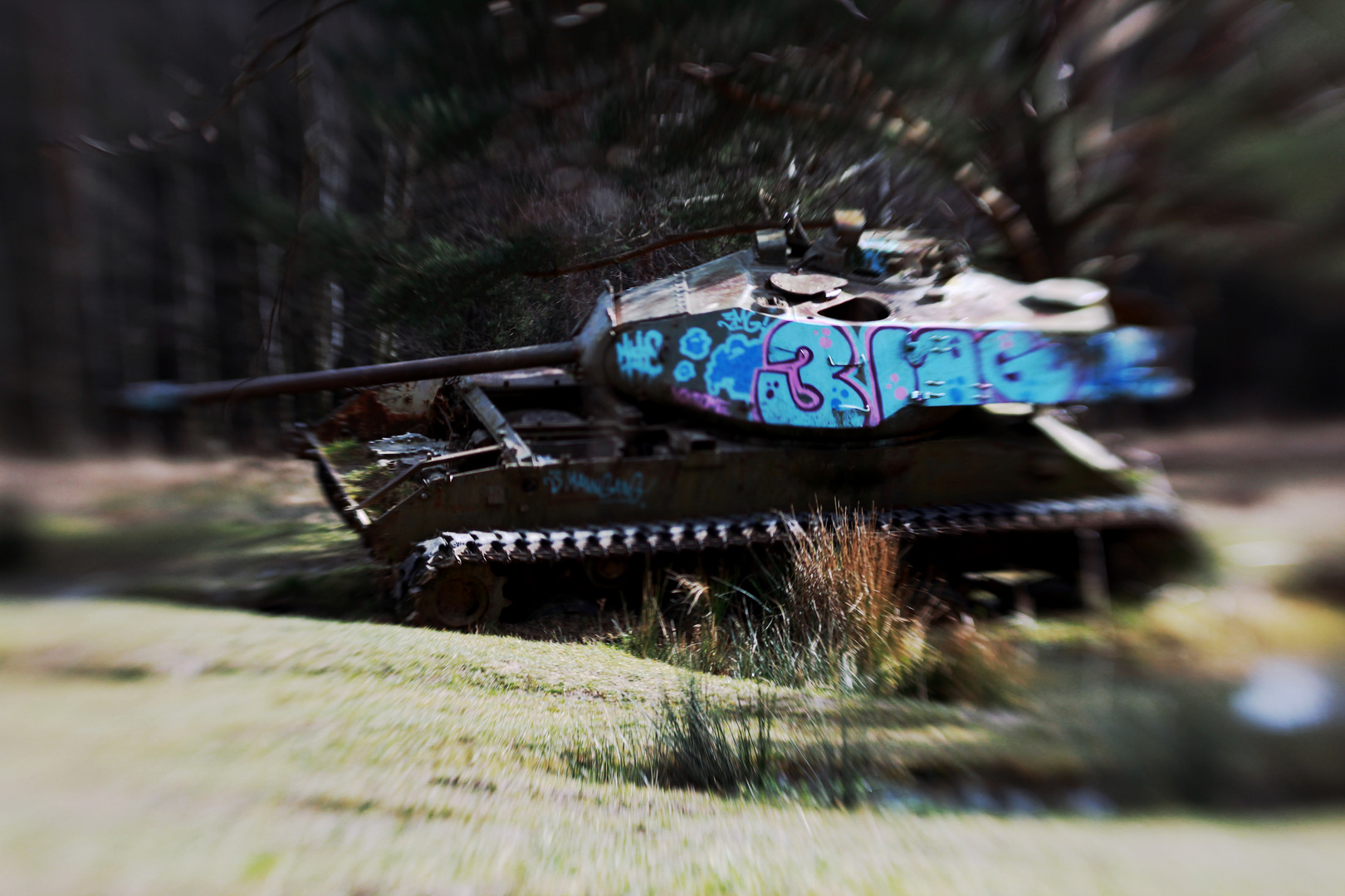 The Tank Is The Canvas