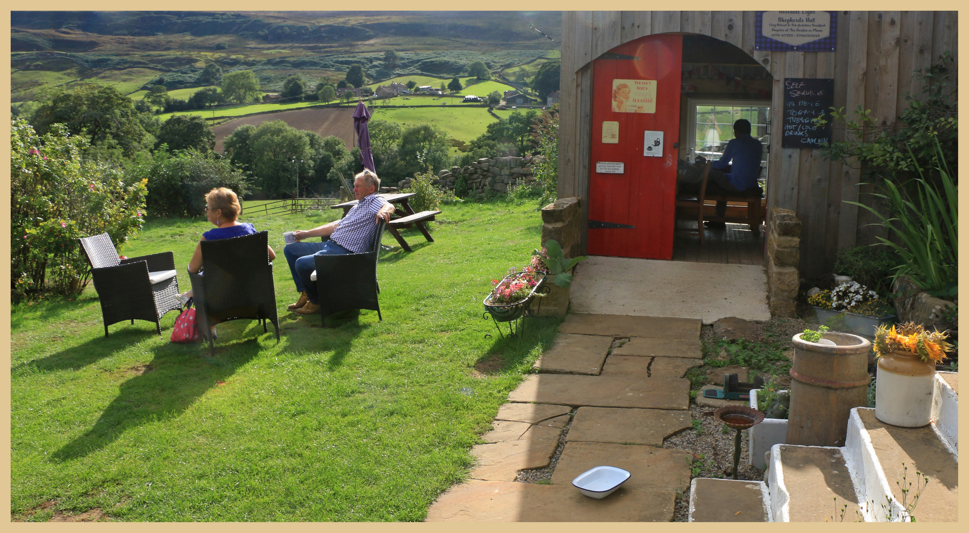 the tearoom at dalehead farm