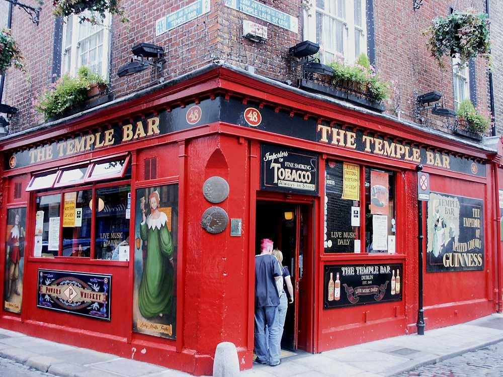 The Temple Bar in Dublin