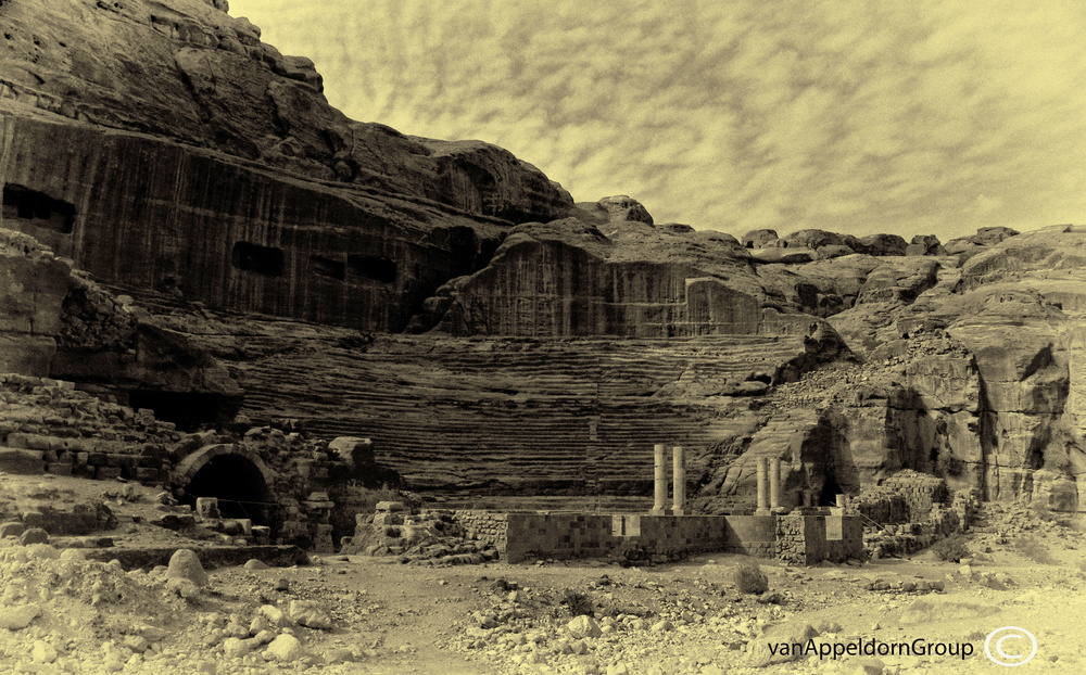 The Theatre in Petra, Jordan