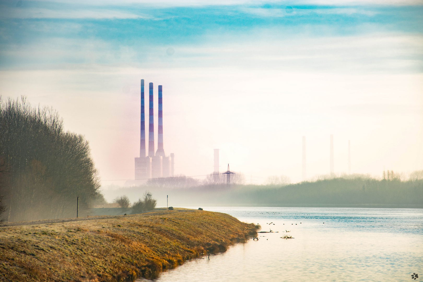 the three towers on the Donau