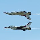 The Thunderbirds im Spiegelflug