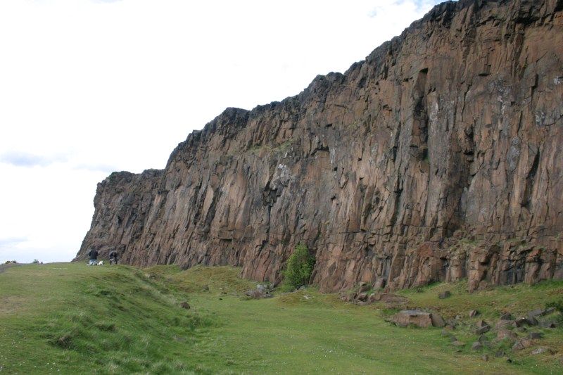 the top of arthur's seat