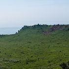 The top of Seongsan mountain