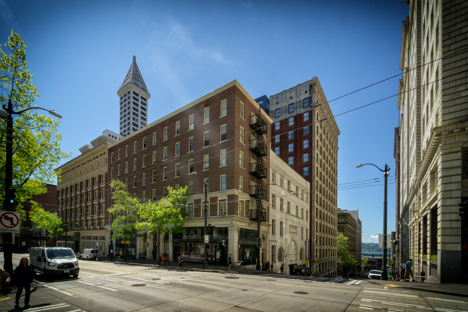 the top of the Smith Tower